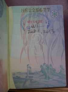 passport stamp