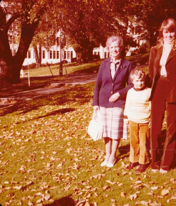 This is me in the middle, aged five, with my cousin Janet whom I loved, not the least because she had such beautiful long hair.